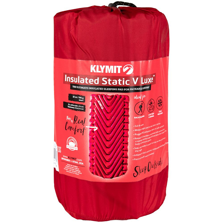 Надувной коврик Insulated Static V Luxe