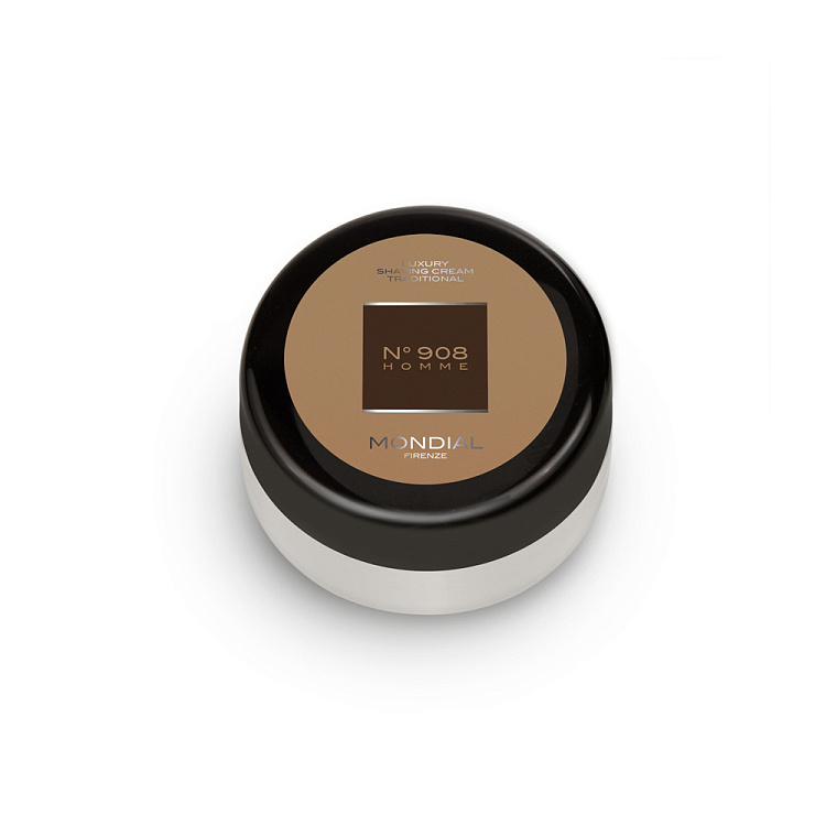 Крем для бритья в пластиковой чаше MONDIAL №908 HOMME LUXURY SHAVING CREAM TRADITIONAL, 150 мл