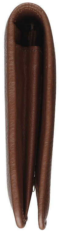 Кошелёк женский BUGATTI Lady Top, коньячный, натуральная воловья кожа, 19,5х2х11,2 см