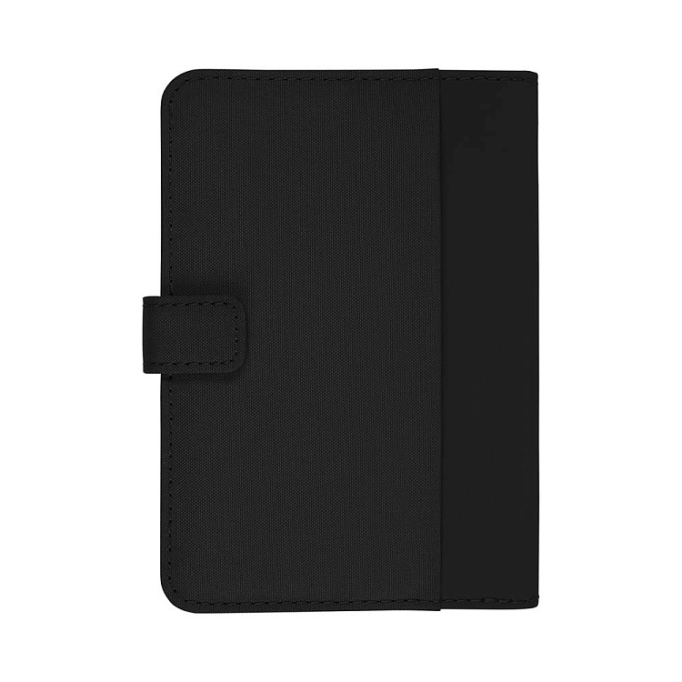 Обложка для паспорта VICTORINOX Travel Essentials, с защитой от сканирования RFID, чёрная, полиэстер, 11x1x15 см