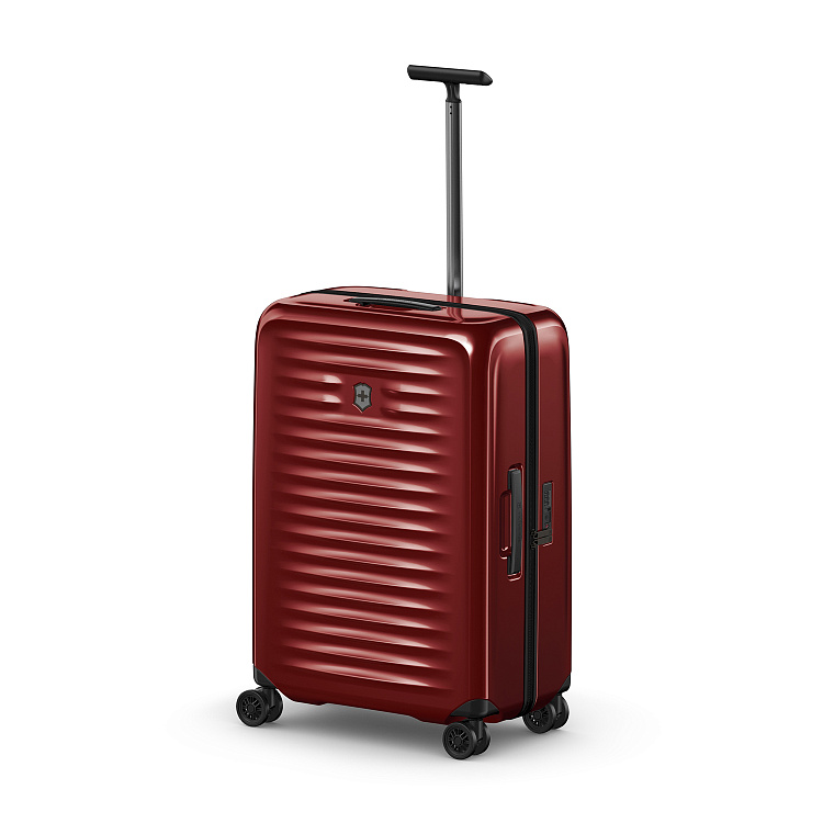 Чемодан VICTORINOX Airox, красный, 100% поликарбонат Makrolon, 46x29x69 см, 74 л
