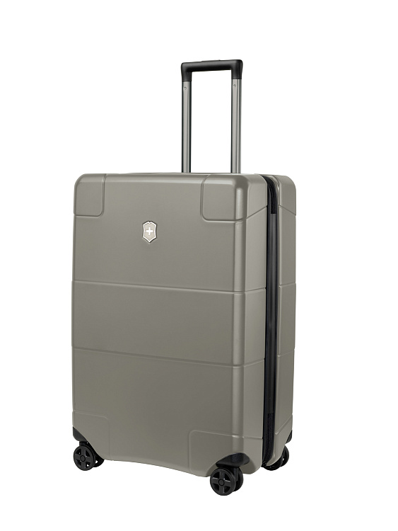Чемодан VICTORINOX Lexicon, серый, 100% поликарбонат, 45x28x68 см, 73 л