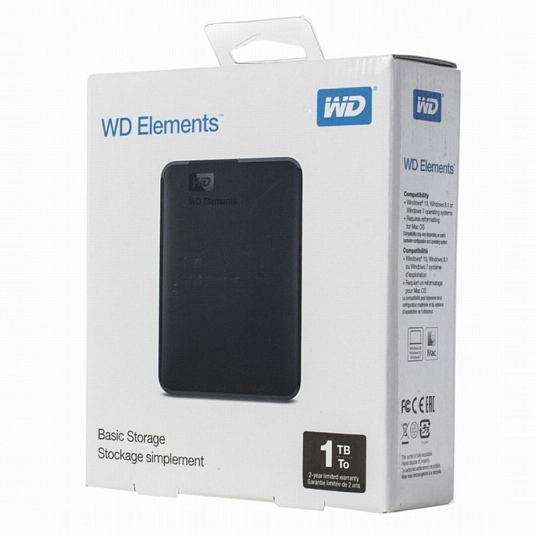 Внешний диск WD Elements