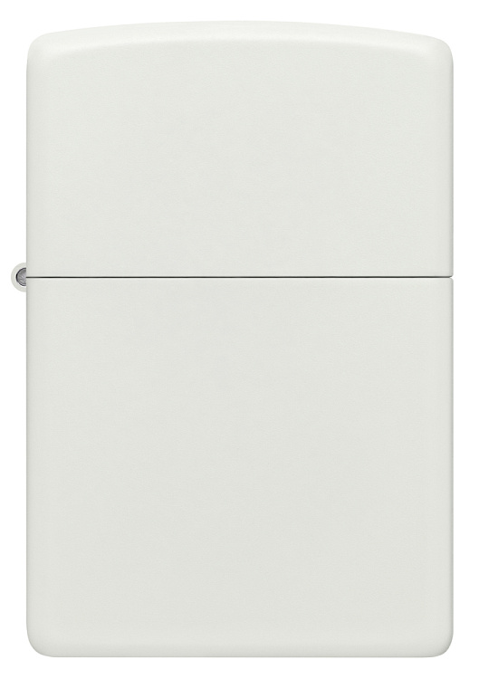 Зажигалка ZIPPO Classic с покрытием White Matte, латунь/сталь, белая, матовая, 38x13x57 мм