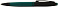 Шариковая ручка Cross Calais Matte Green and Black Lacquer