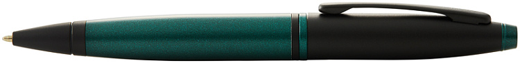 Шариковая ручка Cross Calais Matte Green and Black Lacquer