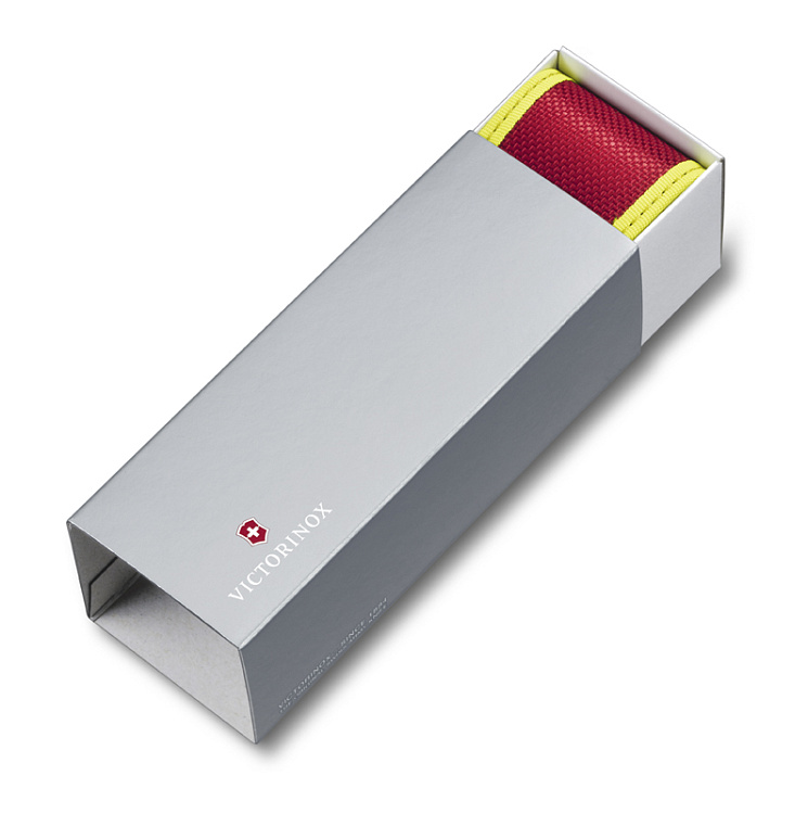 Нож перочинный VICTORINOX Rescue Tool, 111 мм, 14 функций, серейторное лезвие с петлёй, жёлтый