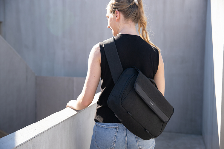Сумка ClickSling X 40х27х12 см, черная