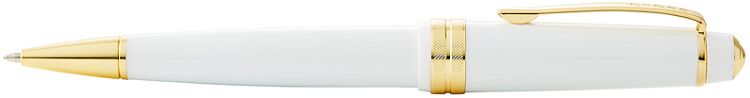 Шариковая ручка Cross Bailey Light Polished White Resin and Gold Tone