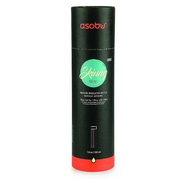 Термос SKINNY MINI, 230 мл, черный