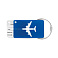 Багажная бирка алюминиевая FLY TAG