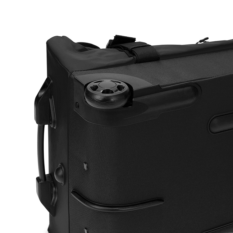 Сумка на колесах TORBER Mobi, чёрный, полиэстер 900D с PU покрытием, 70 х 41 х 28,5 см, 81 л