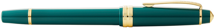 Ручка-роллер Cross Bailey Light Polished Green Resin and Gold Tone