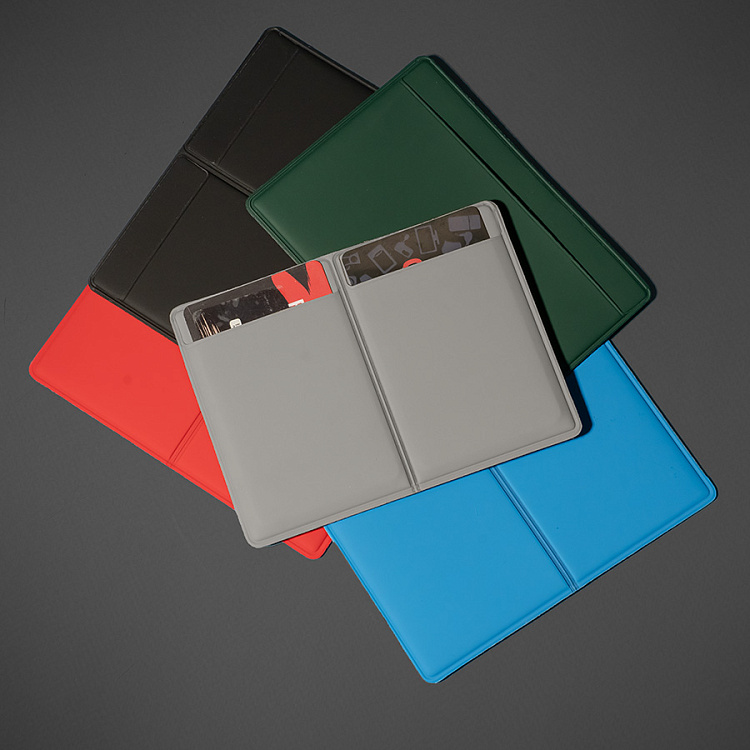 Чехол для автодокументов Simply, голубой, 9.3 х 12.8 см, PU