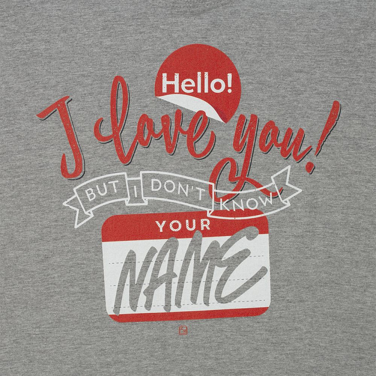 Футболка Hello! I Love You!