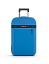 Чемодан складной Rollink Aura 55x40x20 см, 2 колеса, синий