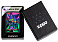 Зажигалка ZIPPO Counter Culture с покрытием Black Light, латунь/сталь, черная,матовая 38x13x57 мм