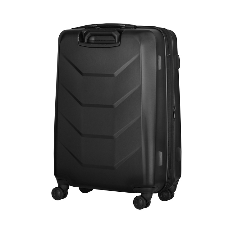 Чемодан WENGER Prymo, чёрный, средний, 45х65х26 см, 59 л, ABS+PC