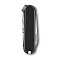 Нож-брелок VICTORINOX Classic SD Colors "Dark Illusion", 58 мм, 7 функций, чёрный
