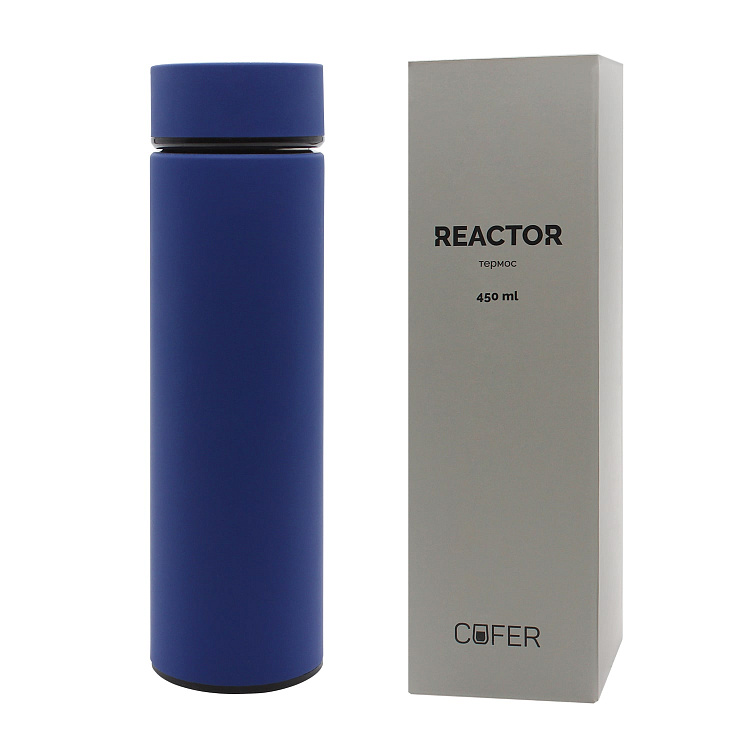 Термос Reactor софт-тач с датчиком температуры