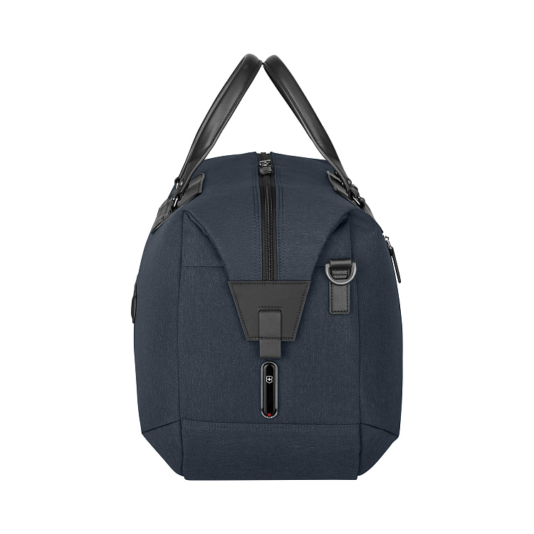 Дорожная сумка VICTORINOX Architecture Urban 2 Weekender, синий, полиэстер/кожа, 24x56x30 см, 45 л
