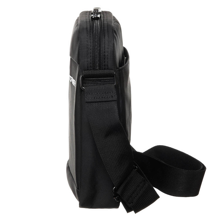 Сумка кросс-боди TORBER, черный, нейлон, 21.5х17х6 см