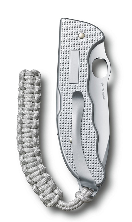 Нож охотника VICTORINOX Hunter Pro M Alox 130 мм, 4 функции, с фиксатором лезвия, серебристый