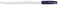 Шариковая ручка Hauser Gliss Pearl, пластик, цвет синий
