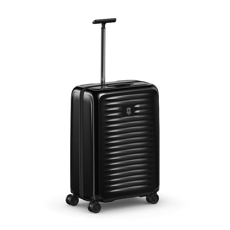 Чемодан VICTORINOX Airox, черный, 100% поликарбонат Makrolon, 46x29x69 см, 74 л