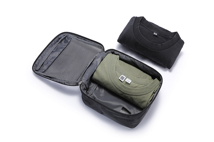 Дорожная сумка FlexPack Go 53х23х26 см, темно-серая