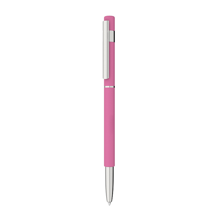Ручка шариковая "Star", розовый, покрытие soft touch#