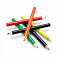 Набор цветных карандашей GARTEN (6шт.), черный, 5 x 9.3 x 0.8 см, дерево, картон