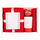 Подарочный набор SWEET HEART: коробка, плед, кружка, печенье с предсказанием. 