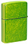 Зажигалка ZIPPO Classic с покрытием Lurid™, латунь/сталь, зеленая, глянцевая, 38x13x57 мм