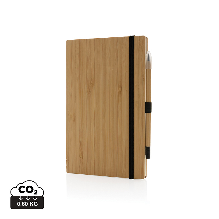 Блокнот с вечным карандашом Bamboo FSC®