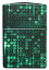 Зажигалка ZIPPO Pattern с покрытием Glow In The Dark Green, латунь/сталь, черно-зеленая, 38x13x57 мм