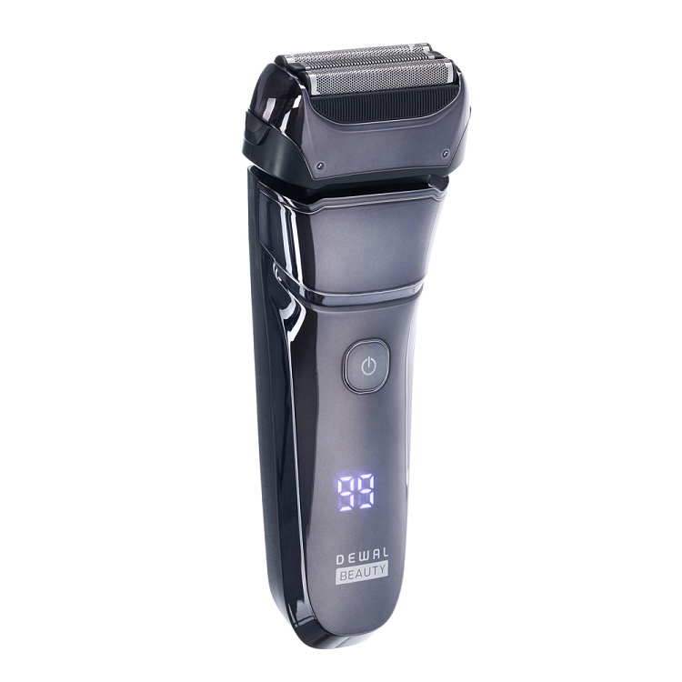 Шейвер для проработки контуров и бороды/бритья DEWAL BEAUTY Shave, цвет gunmetal