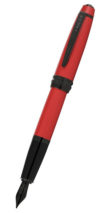 Перьевая ручка Cross Bailey Matte Red Lacquer, перо F. Цвет - красный.