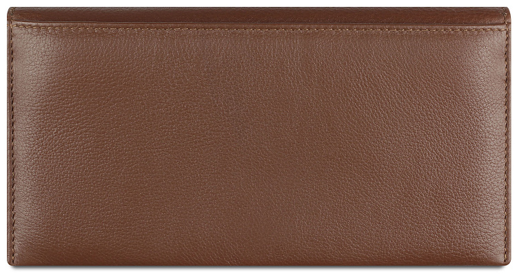Кошелёк женский BUGATTI Lady Top, коньячный, натуральная воловья кожа, 19,5х2х10 см