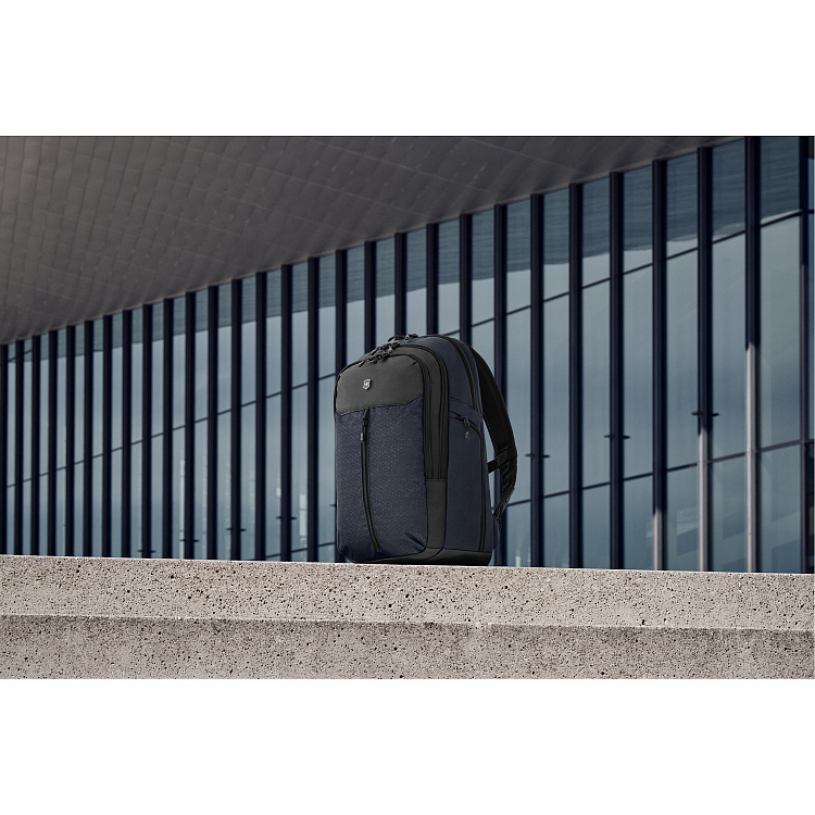 Рюкзак VICTORINOX Altmont Original Vertical-Zip Backpack, синий, 100% полиэстер, 33x23x47 см, 24 л
