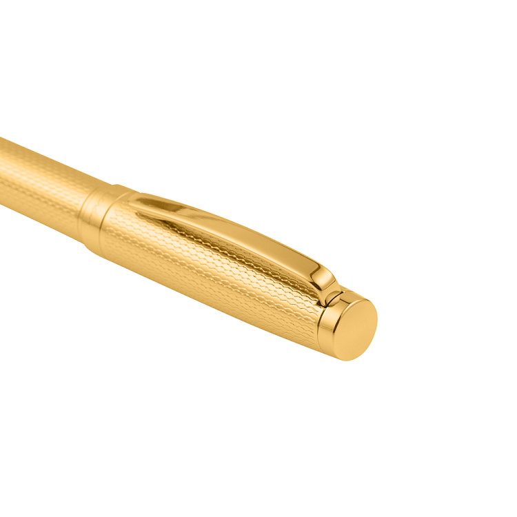 Ручка-роллер Pierre Cardin GOLDEN. Цвет - золотистый. Упаковка B-1