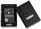 Зажигалка ZIPPO Classic с покрытием Black Matte, латунь/сталь, черная, матовая, 38x13x57 мм
