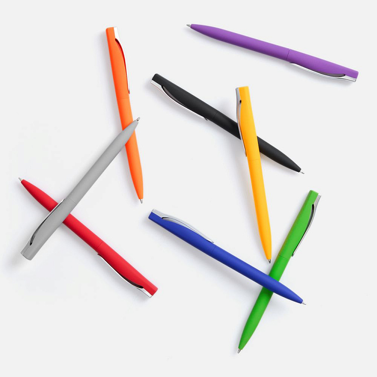 Ручка шариковая Pin Soft Touch