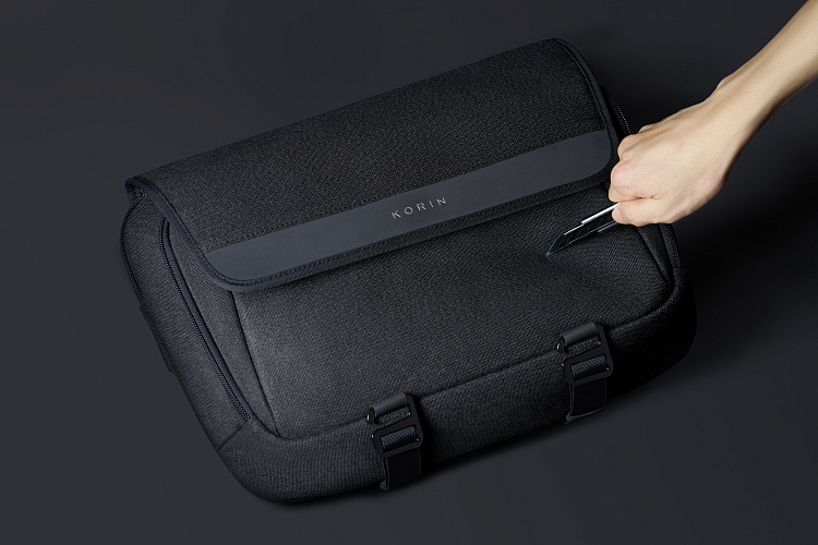 Сумка ClickSling X 40х27х12 см, черная