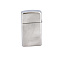 Зажигалка ZIPPO Slim® с покрытием Satin Chrome™, латунь/сталь, серебристая, матовая, 29x10x60 мм