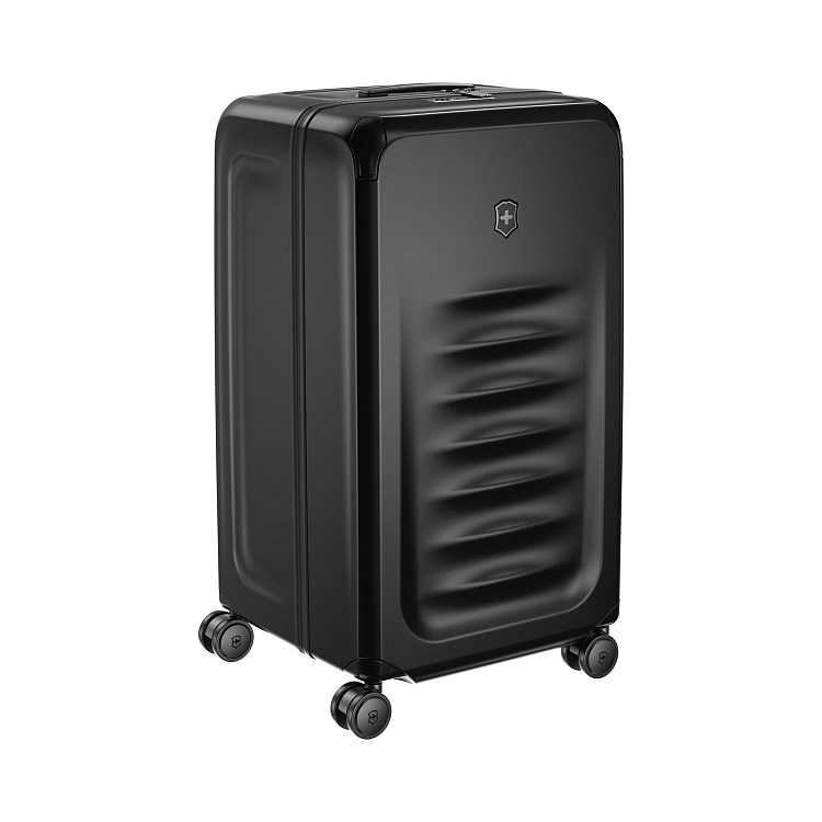 Чемодан VICTORINOX Spectra™ 3.0 Trunk Large Case, чёрный, поликарбонат Sorplas™, 42x36x76 см, 99 л