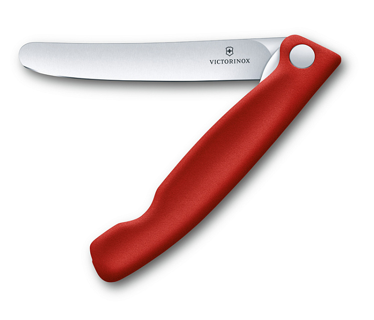 Нож для овощей VICTORINOX SwissClassic, складной, 11 см, красный