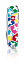 Нож-брелок VICTORINOX Classic "VX Colors", 58 мм, 7 функций