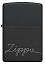 Зажигалка ZIPPO Classic с покрытием Black Matte, латунь/сталь, черная, матовая, 38x13x57 мм