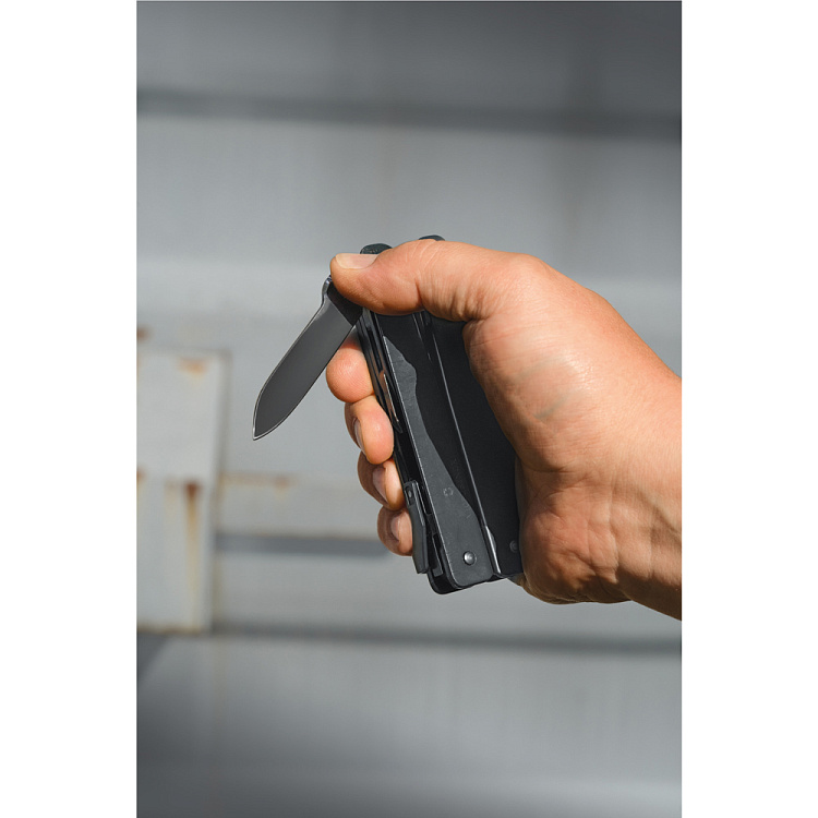 Мультитул VICTORINOX SwissTool MXBS, 115 мм, 26 функций, чёрный, в нейлоновом чехле